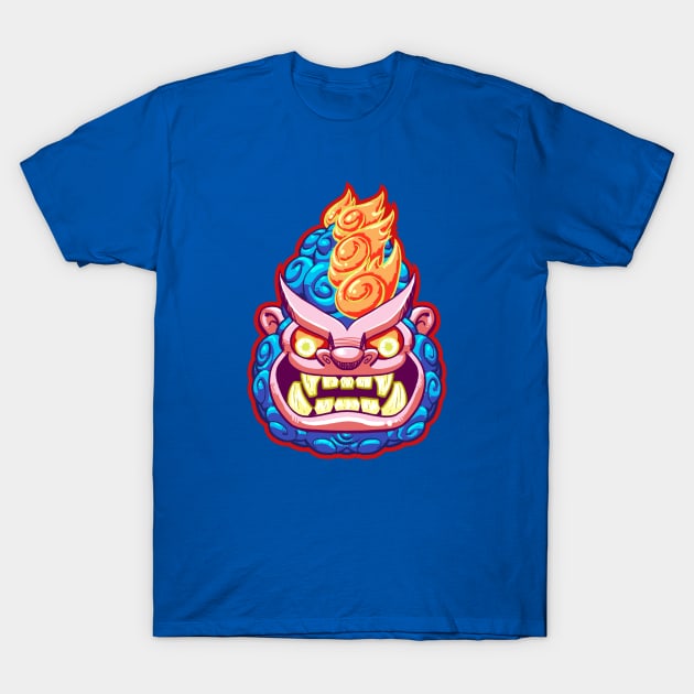 Night Guardian Gorilla T-Shirt by BenDale